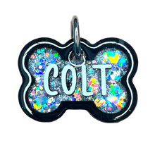 Load image into Gallery viewer, Black Tag with Diamond Fill