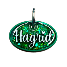 Load image into Gallery viewer, Green Tag with Emerald Fill