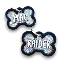 Load image into Gallery viewer, Black Tag with Diamond Fill