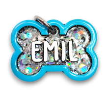 Load image into Gallery viewer, Light Blue Tag with Diamond Fill