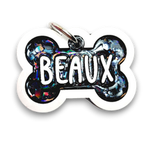 Load image into Gallery viewer, White Tag with Onyx Fill