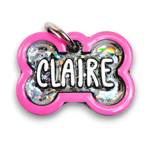 Load image into Gallery viewer, Pink Tag with Diamond Fill