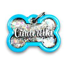 Load image into Gallery viewer, Light Blue Tag with Diamond Fill