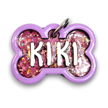 Load image into Gallery viewer, Lavender Tag with Cotton Candy Fill