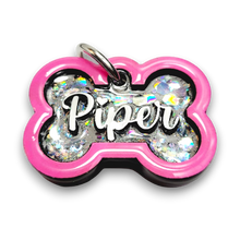 Load image into Gallery viewer, Pink Tag with Diamond Fill