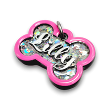 Load image into Gallery viewer, Pink Tag with Diamond Fill
