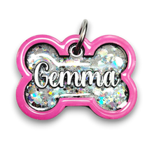 Load image into Gallery viewer, Pink Tag with Diamond Fill