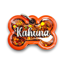 Load image into Gallery viewer, Orange Tag with Burnt Orange Fill