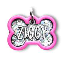 Load image into Gallery viewer, Pink Tag with Diamond Fill