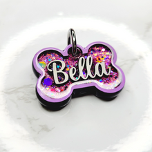 Load image into Gallery viewer, Lavender Tag with Bubblegum Fill