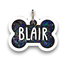 Load image into Gallery viewer, White Tag with Onyx Fill