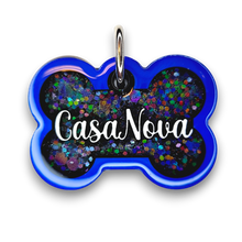 Load image into Gallery viewer, Royal Blue Tag with Onyx Fill