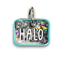 Load image into Gallery viewer, Sea Green Tag with Diamond Fill