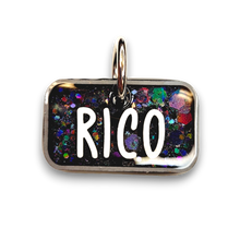 Load image into Gallery viewer, Gray Tag with Onyx Fill