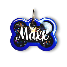 Load image into Gallery viewer, Royal Blue Tag with Onyx Fill