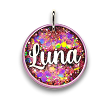 Load image into Gallery viewer, Lavender Tag with Cotton Candy Fill