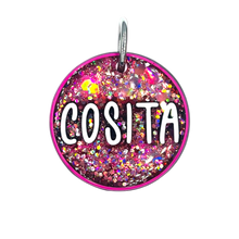 Load image into Gallery viewer, Pink Tag with Cotton Candy Fill