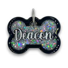 Load image into Gallery viewer, Black Tag with Diamond Fill
