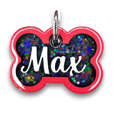 Load image into Gallery viewer, Red Tag with Onyx Fill