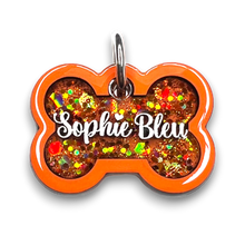 Load image into Gallery viewer, Orange Tag with Burnt Orange Fill