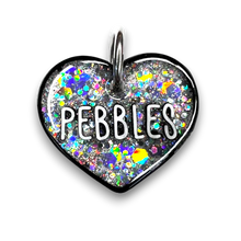 Load image into Gallery viewer, Black Tag with Diamond Fill