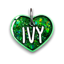 Load image into Gallery viewer, Lime Tag with Emerald Fill