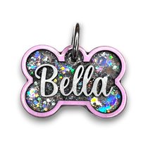 Load image into Gallery viewer, Light Pink Tag with Diamond Fill