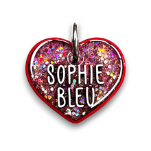 Load image into Gallery viewer, Red Tag with Cotton Candy Fill