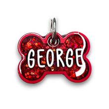 Load image into Gallery viewer, Red Tag with Candy Red Fill