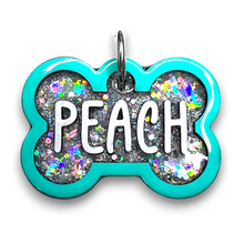 Load image into Gallery viewer, Sea Green Tag with Diamond Fill