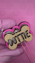 Load and play video in Gallery viewer, Pink Tag with Diamond Fill