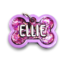 Load image into Gallery viewer, Lavender Tag with Bubblegum Fill
