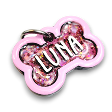 Load image into Gallery viewer, Light Pink Tag with Cotton Candy Fill
