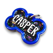 Load image into Gallery viewer, Royal Blue Tag with Onyx Fill
