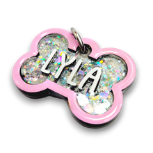 Load image into Gallery viewer, Light Pink Tag with Diamond Fill
