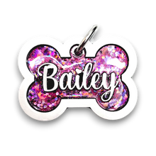 Load image into Gallery viewer, White Tag with Bubblegum Fill
