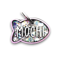 Load image into Gallery viewer, Light Pink Tag with Diamond Fill
