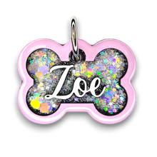 Load image into Gallery viewer, Light Pink Tag with Diamond Fill
