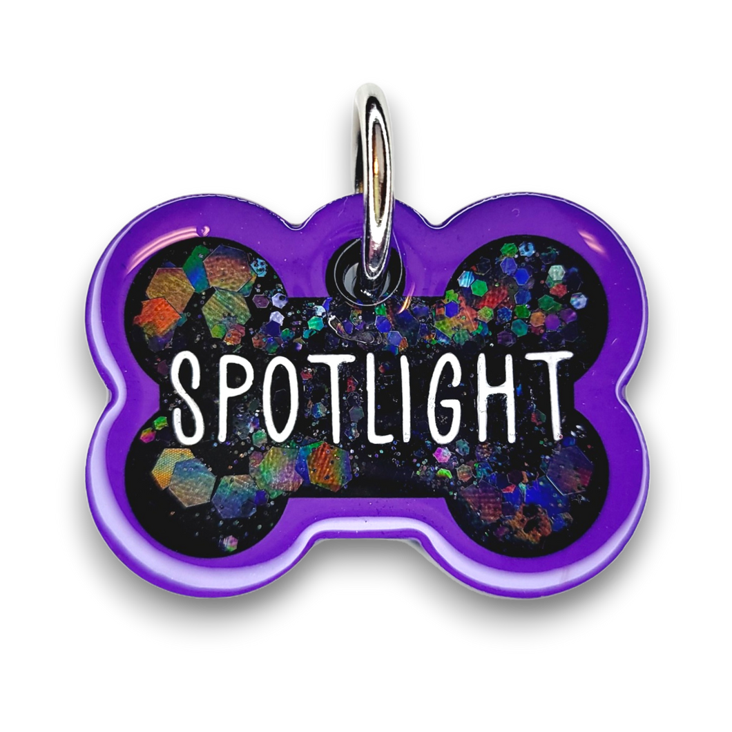 Purple Tag with Onyx Fill