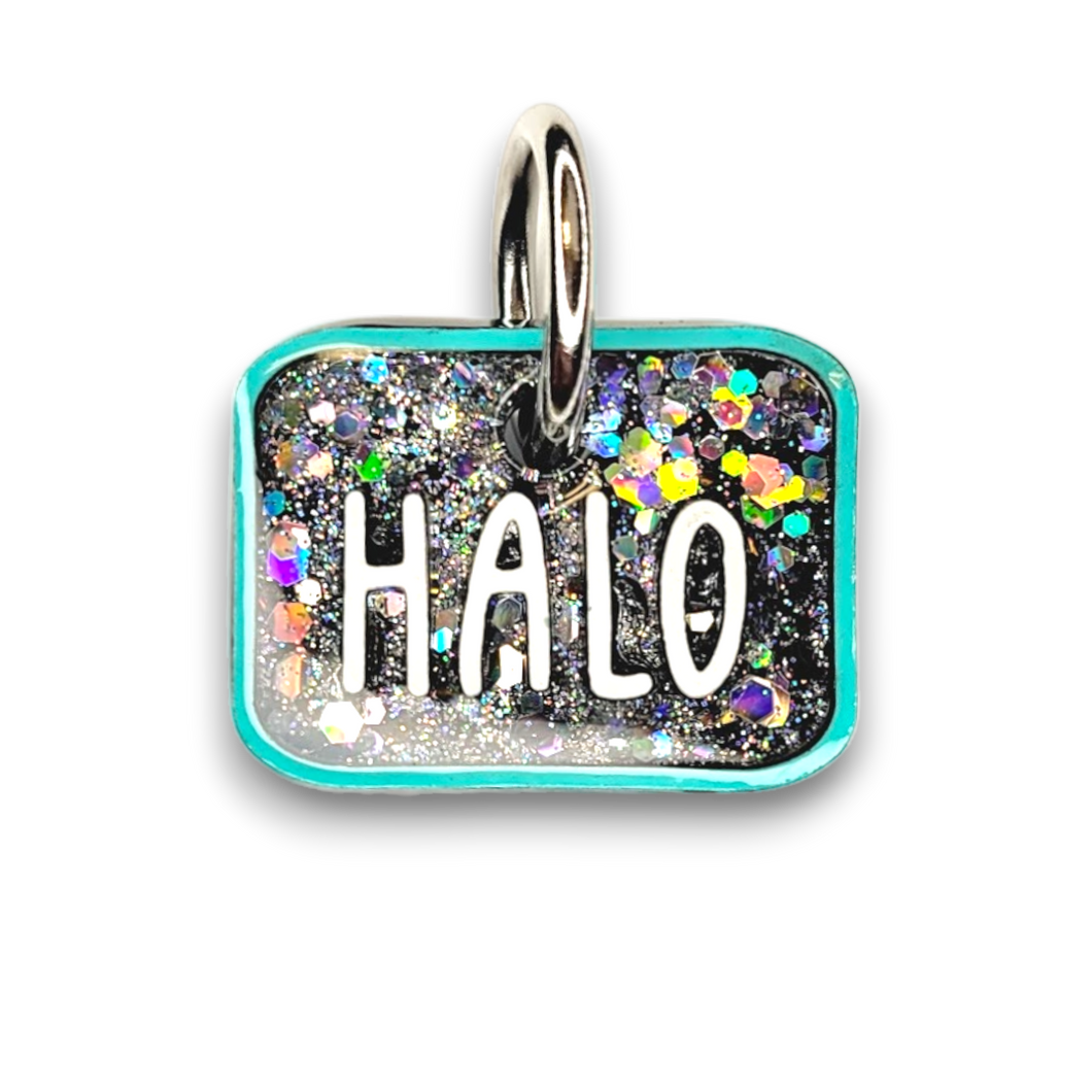 Sea Green Tag with Diamond Fill