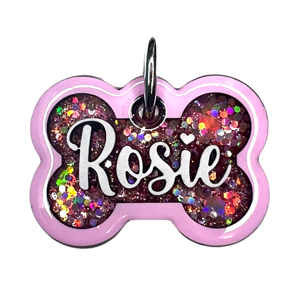 Light Pink Tag with Cotton Candy Fill