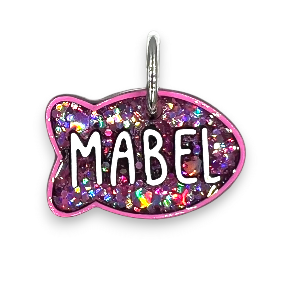 Pink Tag with Bubblegum Fill