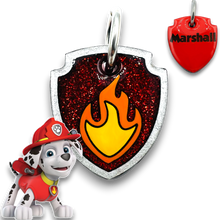 Load image into Gallery viewer, Poppin Premium - Marshall- Paw Patrol Tag (Engraving Included)
