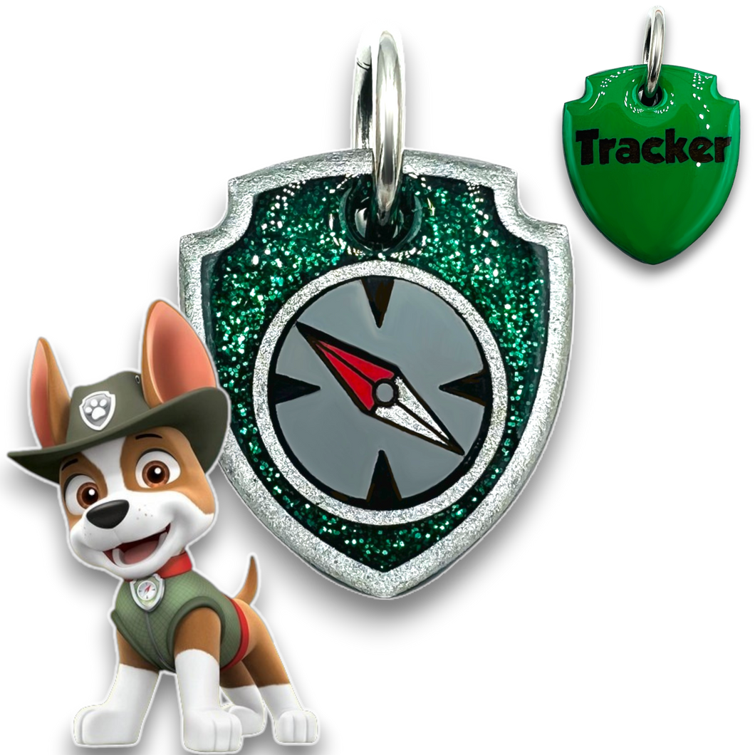 Poppin Premium - Tracker - Paw Patrol Tag (Engraving Included)