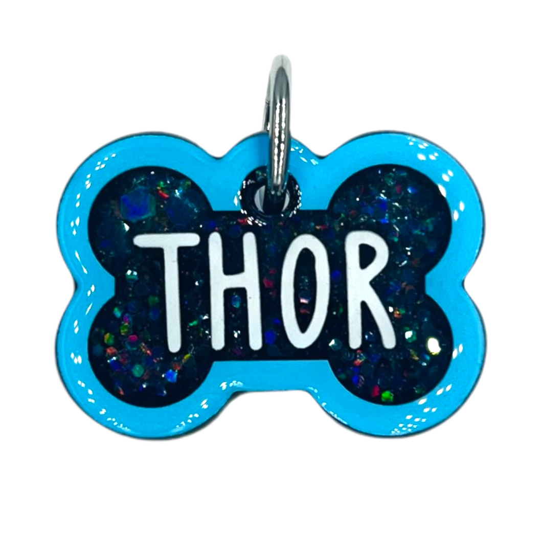 Light Blue Tag with Onyx Fill