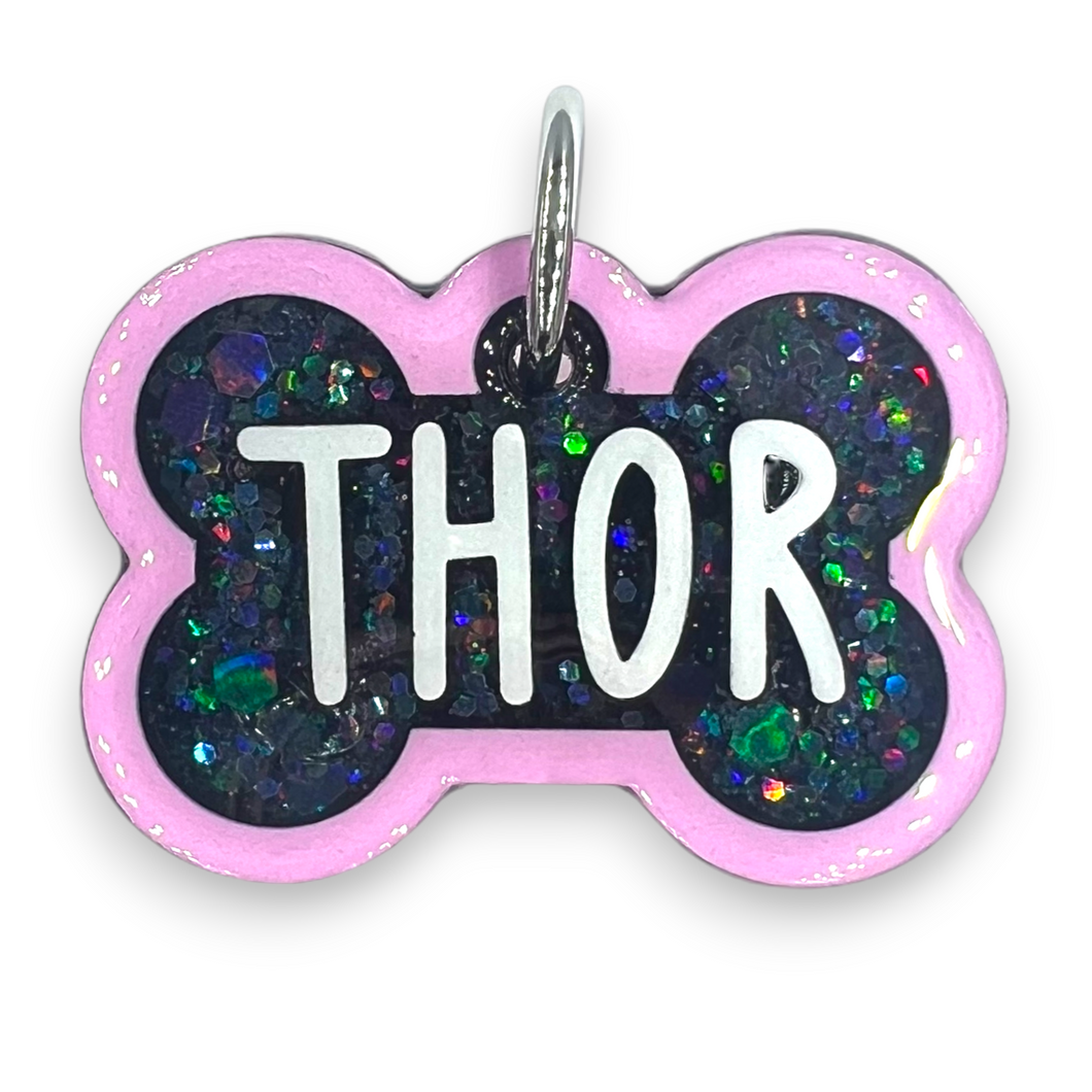 Light Pink Tag with Onyx Fill