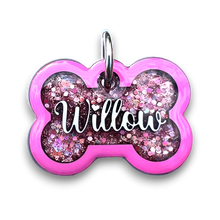 Load image into Gallery viewer, Pink Tag with Cotton Candy Fill
