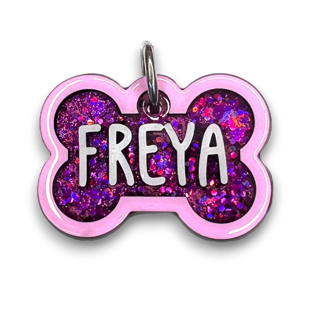 Light Pink Tag with Candy Magenta Fill