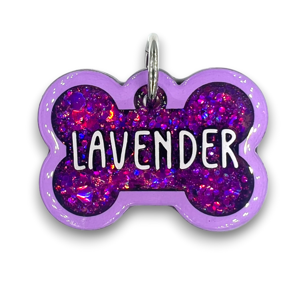 Lavender Tag with Candy Magenta Fill