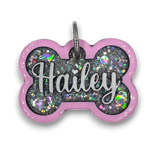 Load image into Gallery viewer, Light Pink Tag with Diamond Fill
